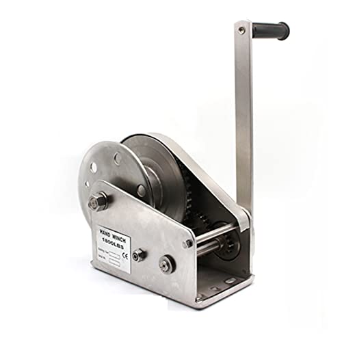 Winche manual de acero inoxidable 304, 1200 libras miniatura 1