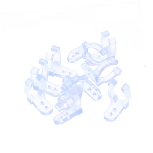 Unomor Led Rope Light Clips Holder 40 Pack Mounting Clips for Round Rope Lights Adhesive for Cables Wedding Decor