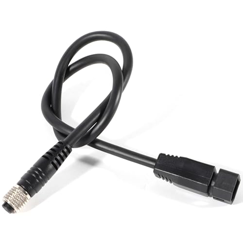 Image of 1852068 MKR-US2-8 Hum 7-Pin Transducer Adapter Cable, Compatible with Humminbird Fish Finder and Minn Kota Universal Sonar 2 (US2) Transducer, Black