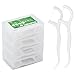 Zahnseide Dental Floss 200 Stück Zahnseide Stick mit Zahnstocher Halter, Zahn Draht Zahnpflege Interdental Flossers mit Y-Form Design, Disposable Zahnseidensticks Zahnreiniger Sticks