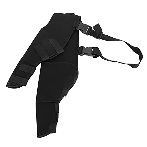 Kniebandage für Hunde Gesundheitsschutzprodukte für Hunde Hinterbeinschützer für Hunde Hinterbeinschutz für Hunde Verstellbare Kniebandage Beinstütze für Hunde Hinterbeine (HJ25 hintere doppelte