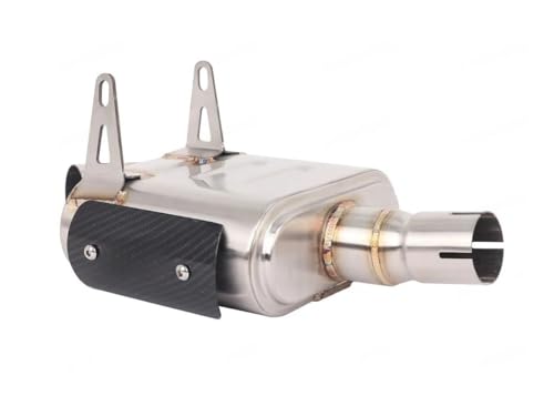 Silencieux d'échappement résistant aux fuites de gaz avec tube intermédiaire 51mm pour NK650