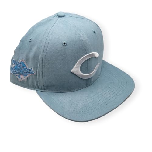 Gorra Trucker Ajustable Cincinnati Reds Azul Claro miniatura 3