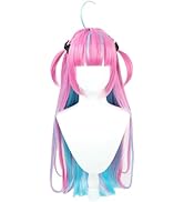 Amazon.co.jp: ロングペン 斜木七基 エイトリ コスプレウィッグ
