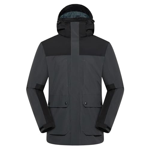 Veste de snowboard imperméable pour homme idéale pour la poudreuse