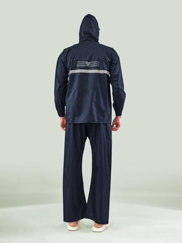 Image of LUX VENUS Reflecting Design Tapping Rain Suit for Men