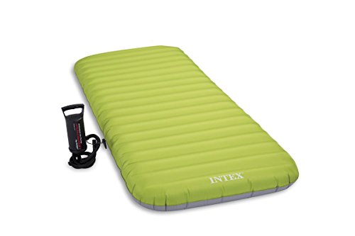 Intex Roll 'N Go Luftbett - Aufblasbare/Aufrollbare Matratze Für Camping - 76 x 191 x 13 cm - Mit Handpumpe