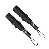 GOOUMAINBERA Travel Umbrella 2 Packs-Compact,Automatic,folding,lightweight,Wind Resistant,Portable a