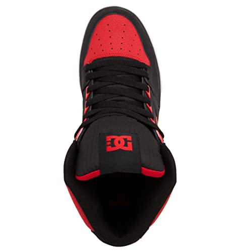 DC Shoes Pure Sneaker, Fiery RED/White/Black