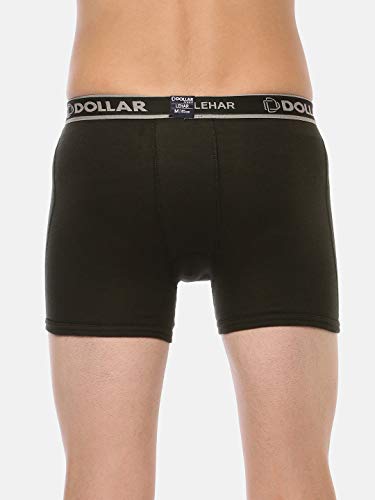 Image of Dollar Lehar Mens Combed Cotton Trunk - Actual Colour May Vary