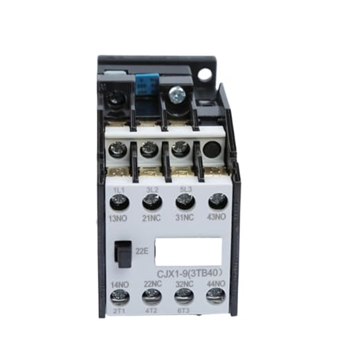 Contactor de CA CJX1-9A trifásico de 220V con 2 NA y 2 NC 2