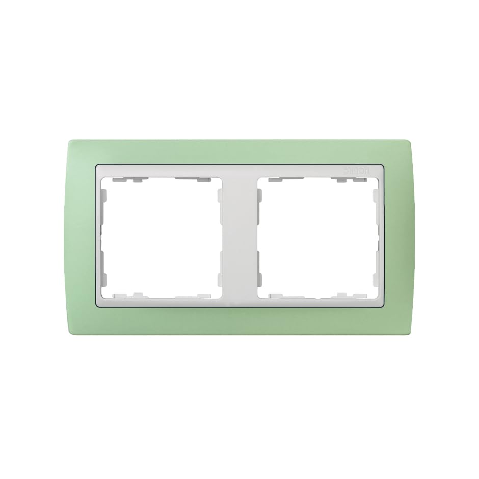 Simon 82621-65 placa de pared y cubierta de interruptor Verde
