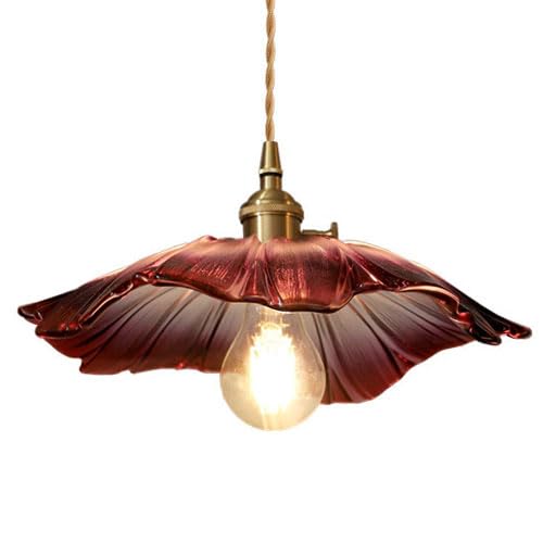 Lustre industriel nordique en verre suspension créative pour éclairage de balcon et chambre