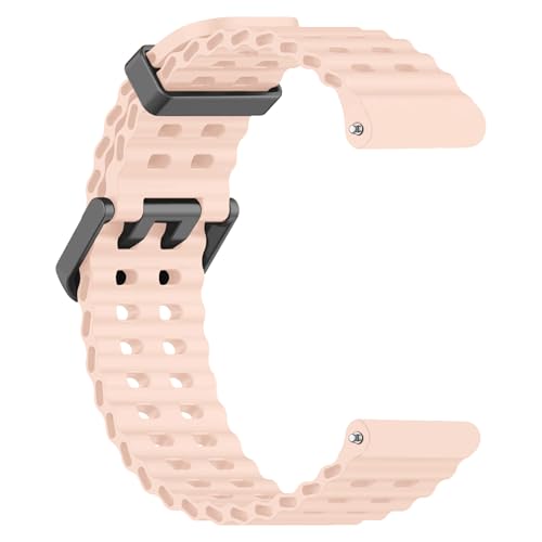 Image of ACM Watch Strap Silicone Belt 22mm compatible with Universal 22mm Size Replacement Strap Smartwatch Sports Classic Band