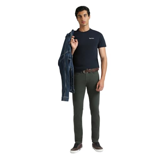 Image of Pepe Jeans Men T-Shirt|Cotton|Slim Fit