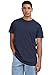 Produktbild Urban Classics Herren Shaped Long Tee T-Shirt, Blau (Navy), L