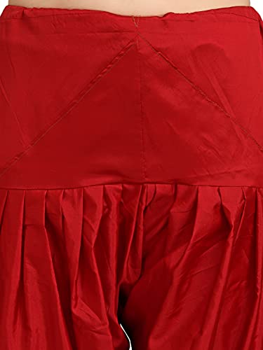 EthnicJunction Women's Banarasi Silk Unstitched Salwar Suit Dress Material Material With Banarasi Dupatta