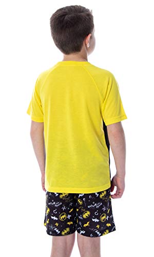 Dc Comics Boys' Batman Pajamas Ready For Action Short Sleeve Shirt And Shorts 2 Piece Superhero Pajama Set (10/12) #TOP4