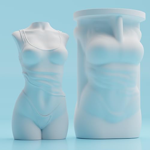 Spiral Mold Wave Molds Pillar Silicone Wave Spiral Candle Mold - Silicone Resin Casting Molds for Candle & Resin & Soap Craft Supplies