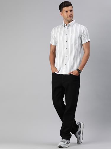 Image of Majestic Man Men's Cotton Slim Fit Shirt