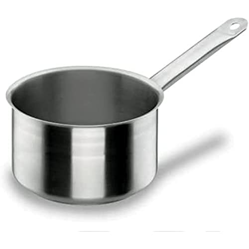 Cazo frances Lacor Chef Classic de 24cm fabricado en acero inoxidable para cocinas exigentes 2