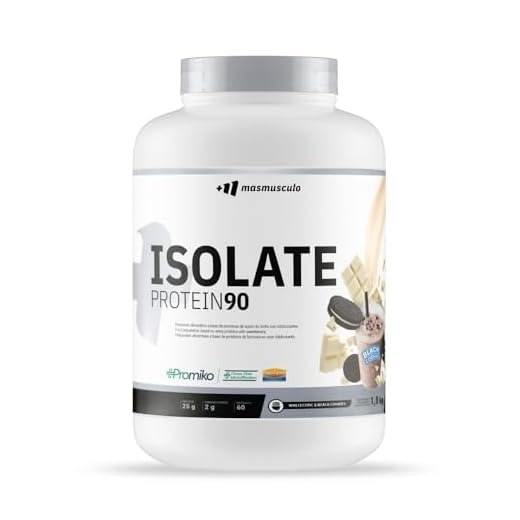 MM SUPPLEMENTS - Isolate 90 CFM - 1.8 Kg - White Choc & Black Cookies - Proteína de Aislado de suero CFM - Con Aislado de Suero Provon 295 de Glanbia - Ayuda a Aumentar la Masa Muscular