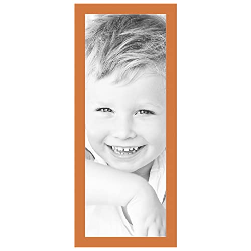 13x36 Tangerine / Octoberfest Custom Mat for Picture Frame with 9x32 opening size (Mat Only, Frame NOT Included)