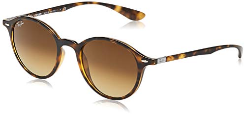 Ray-Ban unisex adult Rb4237 Sunglasses, Havana/Brown Gradient, 50 mm US