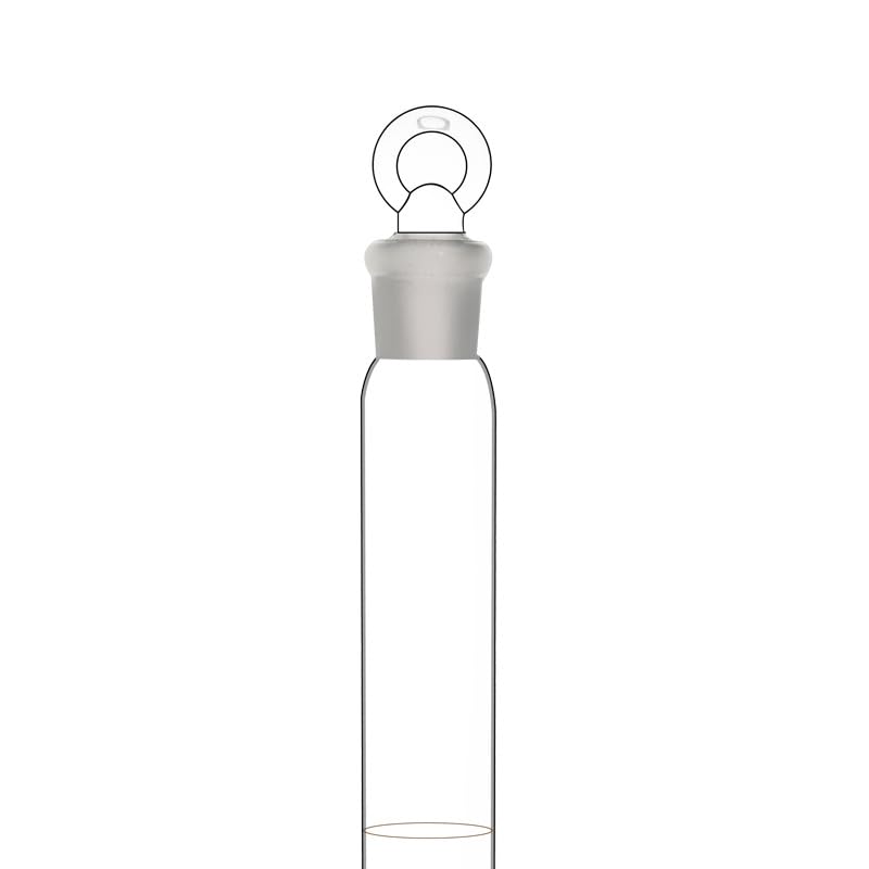 Matraz Aforado Clase A 5–2000ml de Vidrio Borosilicato 3.3 con Tapón Esmerilado para Laboratorio Transparente y Ámbar(Clear,100ml)