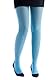 P’tit Clown 74707 Collant Opaque - Bleu Clair Strumpfhose, Einfarbig, blau, One Size