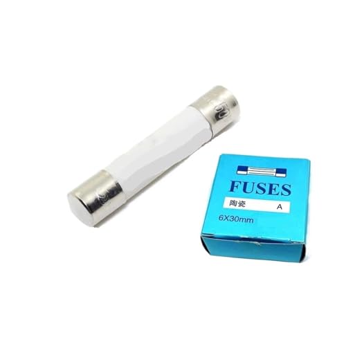 Fusible coup rapide 6x30mm RO58 30A en ceramique contre les surcharges du secteur