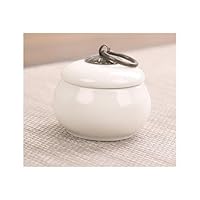 茶葉入れ、茶壺 Amazon｜[EFFORTS]茶筒 お茶入れ おしゃれ キャニスター セラミックス