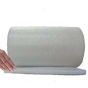 RAJCHAIR EPE Foam 20MM Roll/Sheet (24 Inches X 6 Feet Length) White Color (Set of 1 Roll)