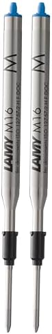 LAMY M16 Kugelschreiber-Minen 3er Set - Dokumentenecht In Blau | Strichbreite F Für Großraumminen