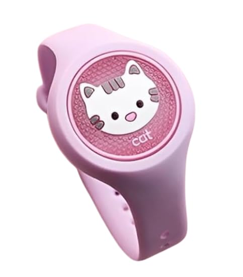 Sweta Creation Kids Cartoon Animal Design Mosquito Repellent Wristbands with LED Light Up, Insect & Bug Pest Repeller Waterproof Bracelet For Kids and Adults(Mosquito Repellent bands-Purple-Pcs3)-image-41