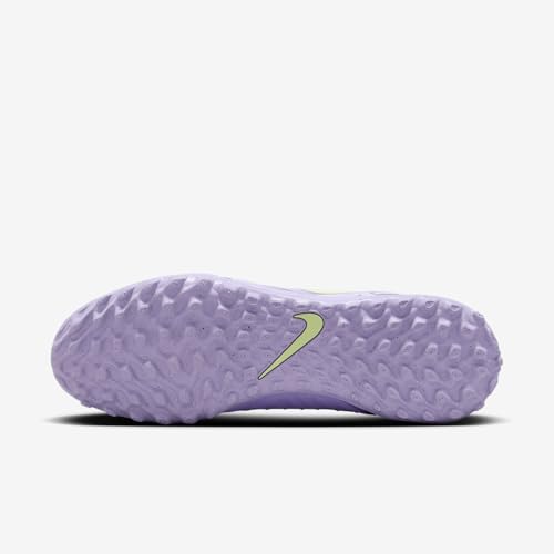 Nike United Phantom Luna 2 Academy TF High-Top Soccer Shoes (HF1599-500, Purple Agate/Barely Volt)2