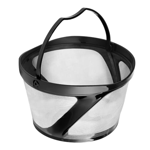 Filtro de café de metal, cesta portafiltriz, cono de malla sin papel, gotero reutilizable de acero inoxidable, accesorios para máquina de café, para el hogar, cocina, cafetería, fogata al aire libre