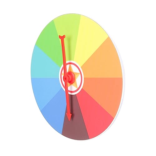 Gatuida Rueda Fortuna para Colgar la Pared Ruleta de Premios Aula Juguete de Rueda para Fiestas de Fiesta Lotería