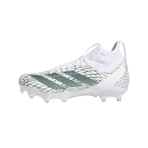 adidas Mens Adizero Impact Exotic Speed Football Sneakers Shoes - Green, White - Size 8 M3