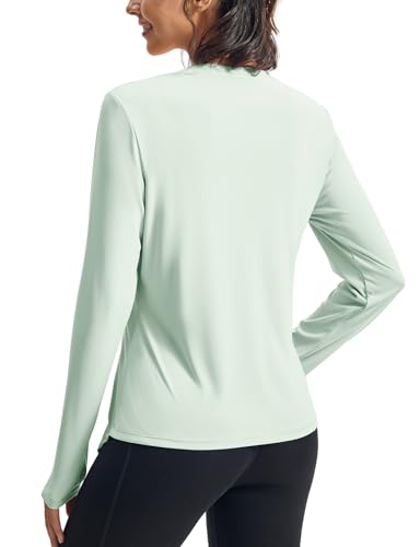 Rdruko Women's Sun Shirt Long Sleeve UPF 50+ UV Rash Guard Workout Outdoor Gym Hiking Tops with Thumbholes2