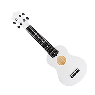 21 inch Soprano Ukulele 15 Fret 4 Strings Hawaii Guitar Ukelele Musical Instruments with Pick for Beginner Children Kids Gift - Les Beatles, Paul McCartney, John Lennon, RIngo Starr, George Harrison