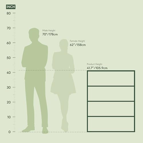 Furinno PASIR Book Shelf, 4-Tier Bookshelf, Bookcase with Open Shelf, 9.4 x 23.6 x 41.7, for Living Room, Bedroom, Home Office, Espresso