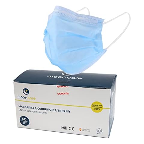 Mooncare Mascarilla Quirúrgica Tipo IIR Cover
