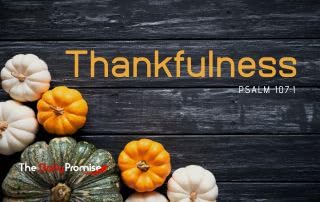 Thankfulness