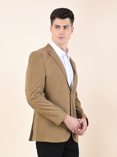 Image of Cantabil Blazer for Men l Premium Casual Blazer Slim Fit Notched Collar Polyester Fabric Solid Pattern