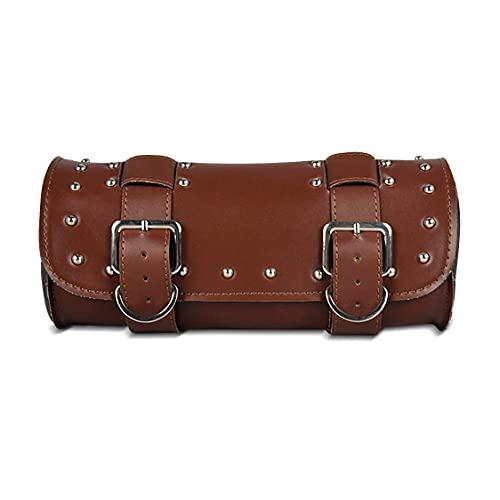 Borsa barilotto portattrezzi per moto custom retro...