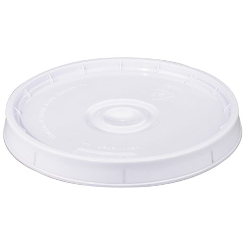 Leaktite White 5 qt. Plastic Bucket Lid