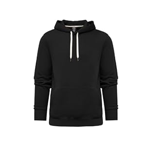 True Classic Men’s Clothing Hooded Pullover Sweatshirt, French Terry Fleece Essential Hoodie for Men