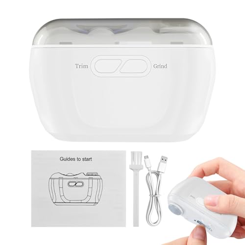 Coupe-ongles électrique pour adolescents et seniors adapté aux ongles