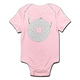 CafePress Bagel Infant Bodysuit Cute Infant Bodysuit Baby Romper Petal Pink